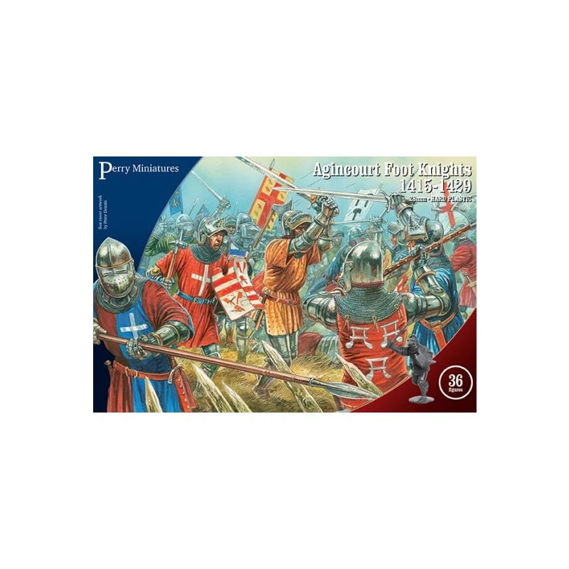 Agincourt Foot Knights 1415 - 29 - Infanterie - Perry Miniatures - PM-AO60