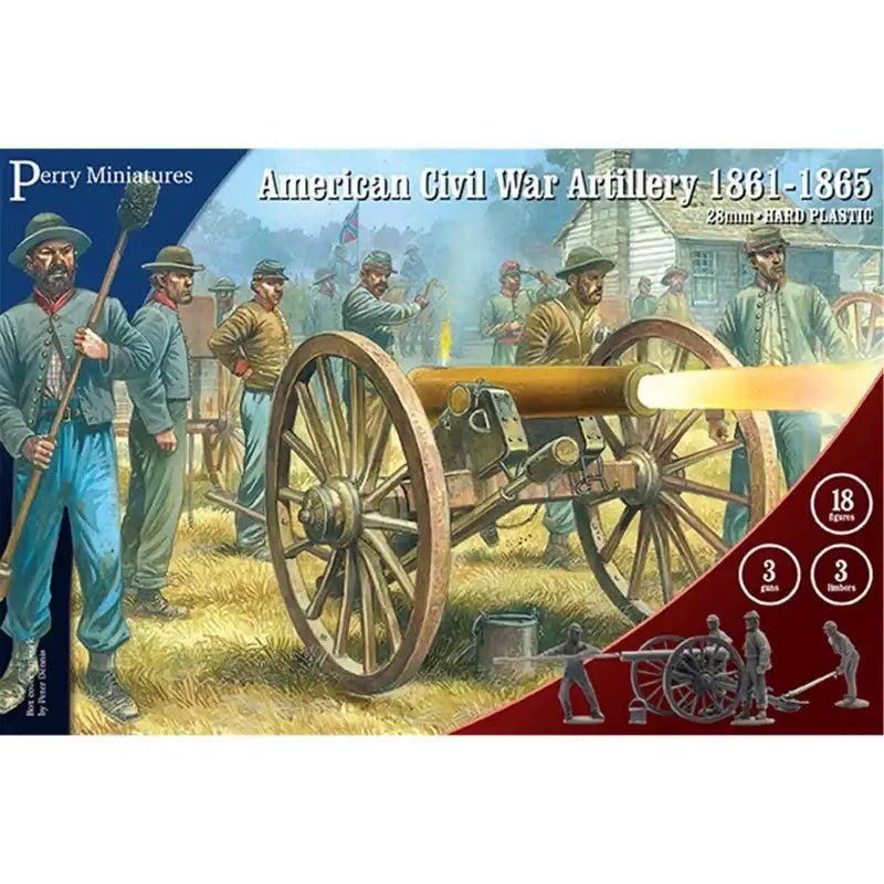 American Civil War Artillery 1861 - 65 - Artillerie - Perry Miniatures - PM-ACW090