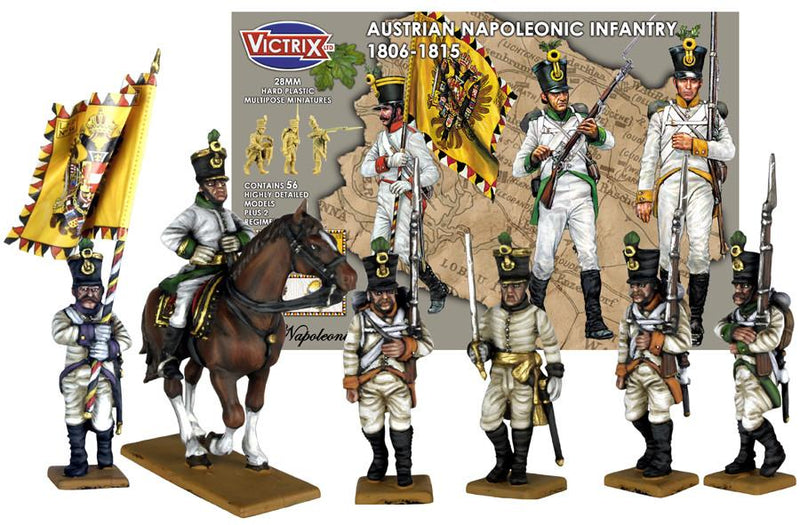 Austrian Napoleonic Infantry 1806 - 1815 - Infanterie - Victrix - VX0014
