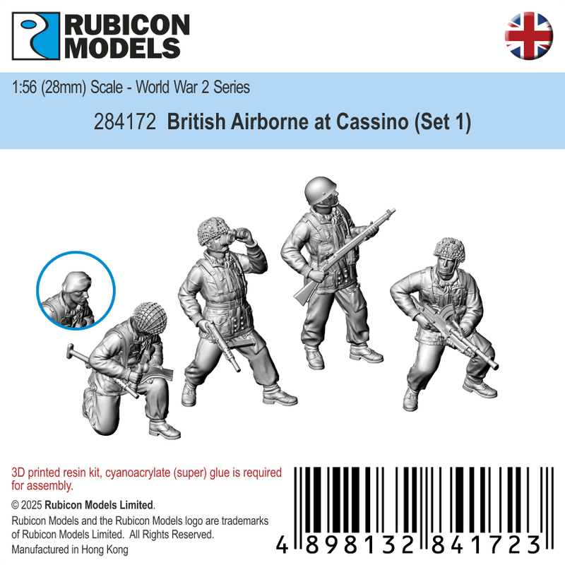 British Airborne at Cassino (Set 1) - Rubicon Models - 284172