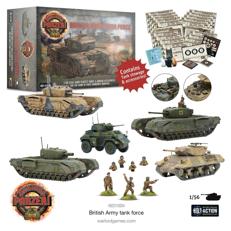 British Army Tank Force - Starterarmee - Warlord Games - 482010004