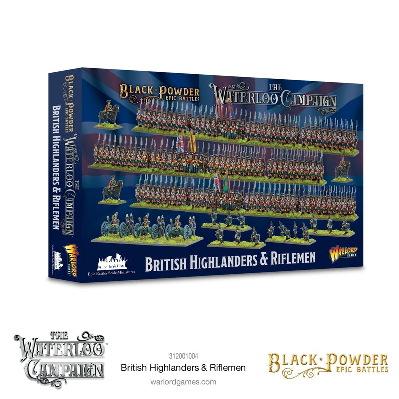 British Highlanders & Riflemen - Infanterie - Warlord Games - 312001004