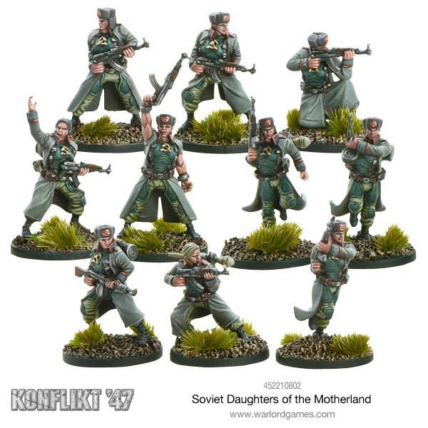 Daughters of the Motherland - Infanterie - Warlord Games - 452210802