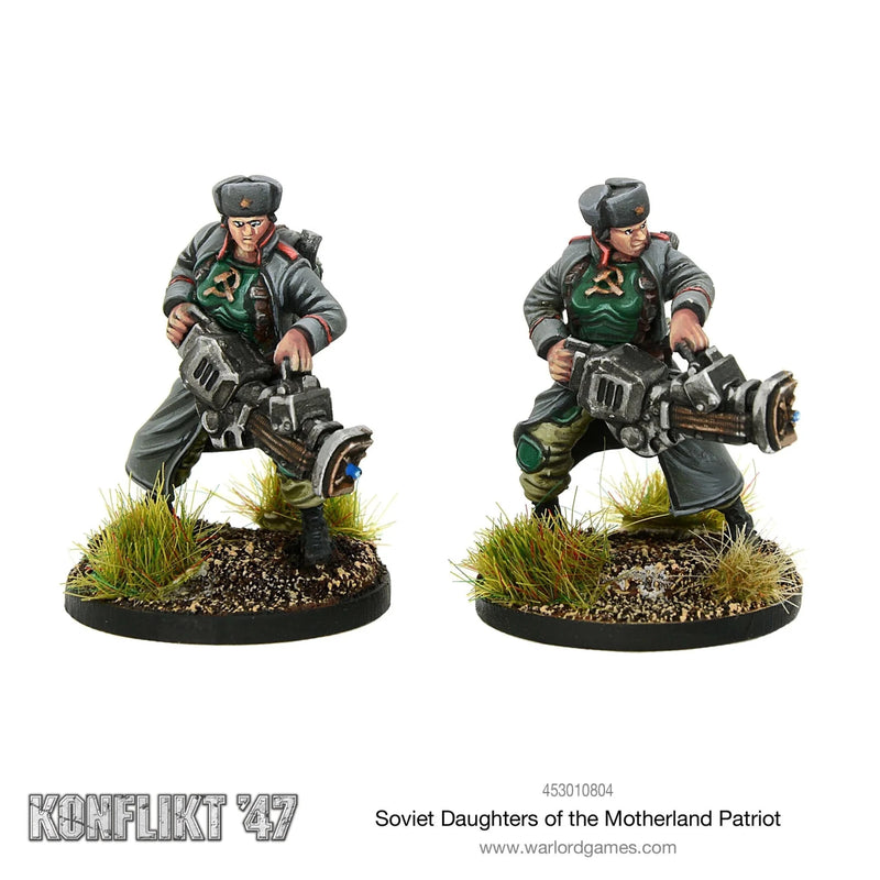 Daughters of the Motherland - Patriot Team - Infanterie - Warlord Games - 453010804