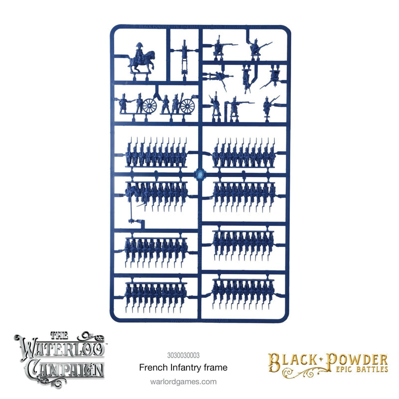 Epic Battles Waterloo - French Infantry Sprue