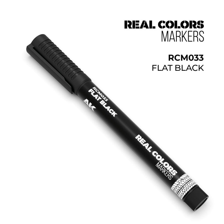 Flat Black - Real Colors Marker