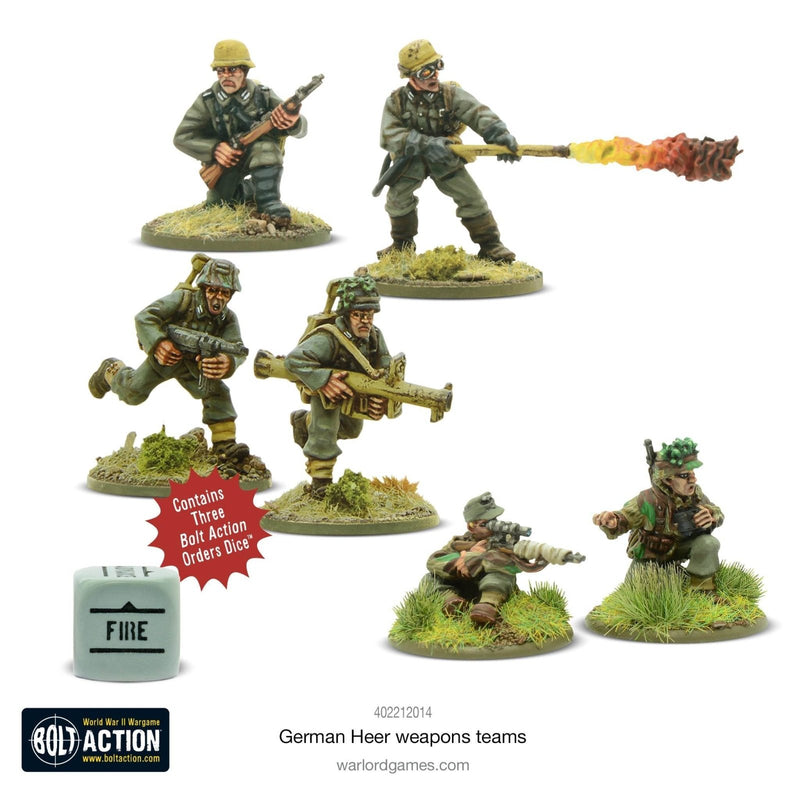 German Heer Weapons Teams - Infanterie - Warlord Games - 402212014