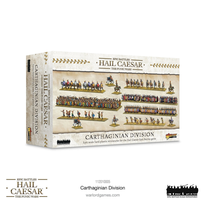 Hail Caesar Epic Battles: Carthaginian Division - Starterarmee - Warlord Games - 112010005