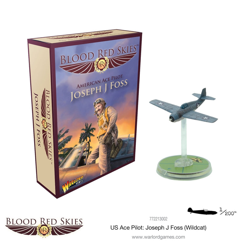 Joseph J. Foss US Ace - Sonder - /Einzelmodelle - Warlord Games - 772213002