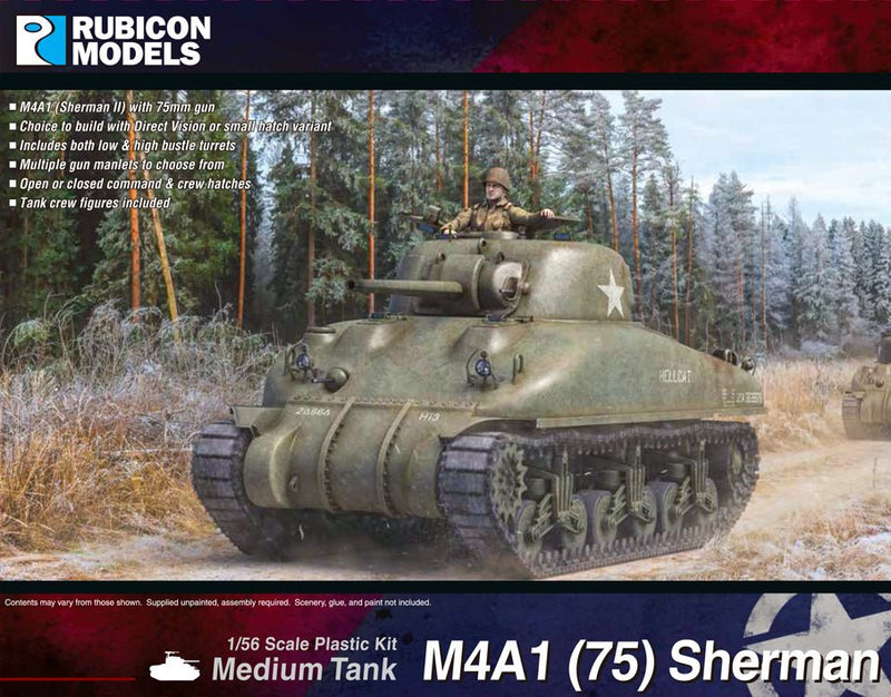 M4A1(75) Sherman - DV & SH - Panzer - Rubicon Models UK Ltd - 280086