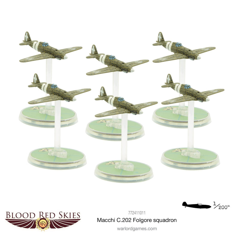 Macchi C.202 Folgore Squadron - Flugzeuge - Warlord Games - 772411011