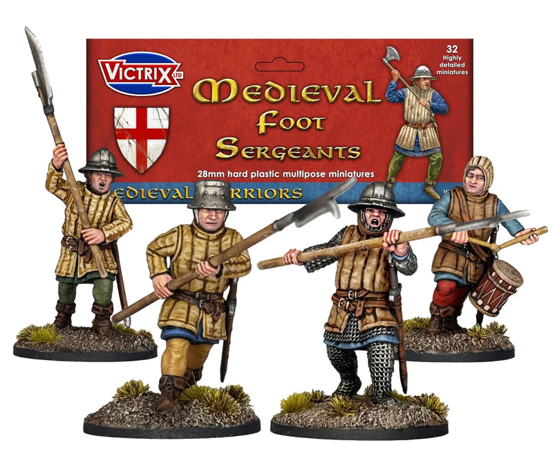 Medieval Foot Sergeants - Infanterie - Victrix - VXM006
