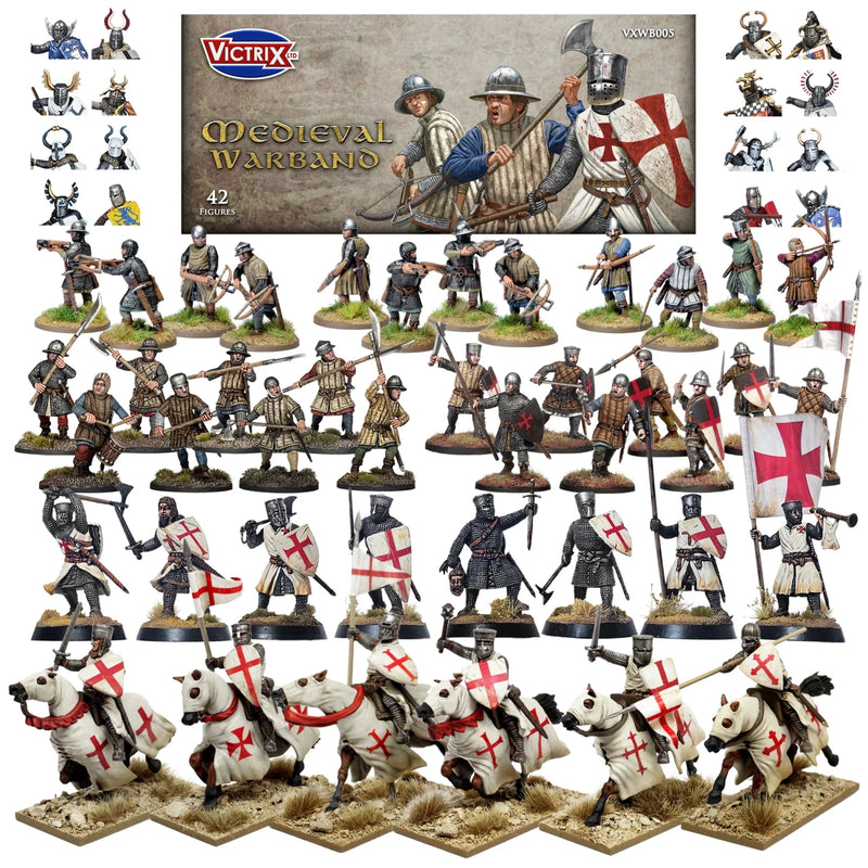 Medieval Warband - Starterarmee - Victrix - VXMEDWAR