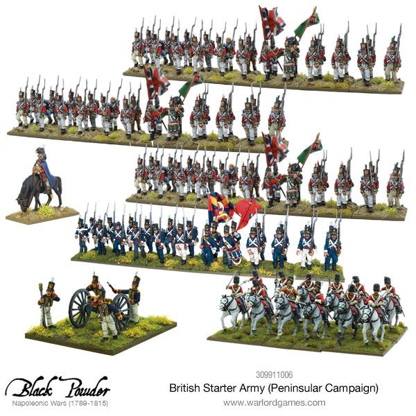 Napoleonic British Starter Army (Peninsular Campaign) - Starterarmee - Warlord Games - 309911006