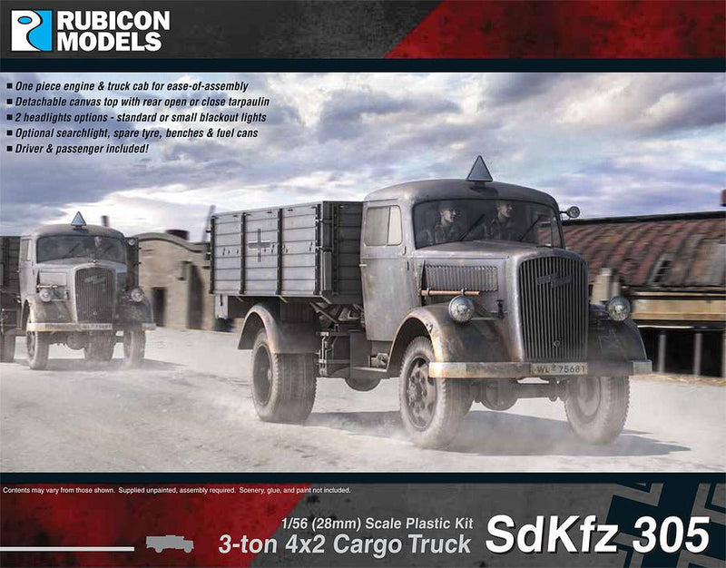 Opel Blitz / SdKfz 305 - Fahrzeuge - Rubicon Models UK Ltd - 280026