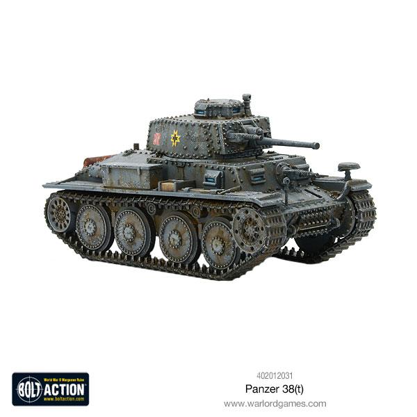 Panzer 38(t) - Panzer - Warlord Games - 402012031
