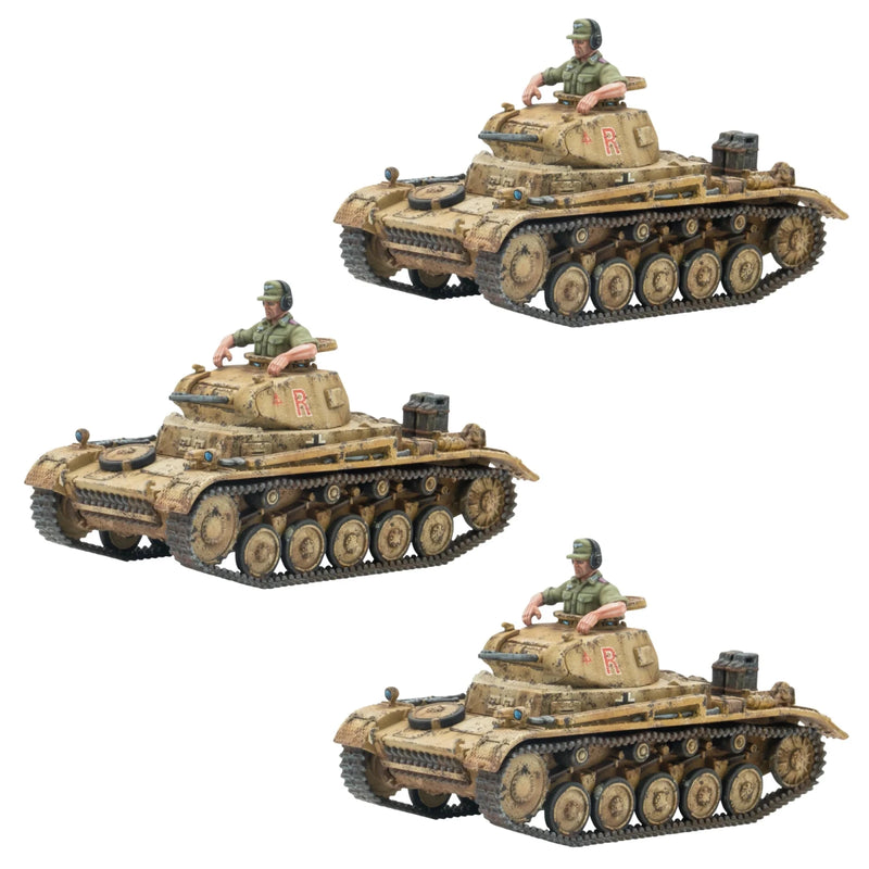 Panzer II Zug / Platoon Bundle - Panzer - Warlord Games - PANZERBUNDLE1