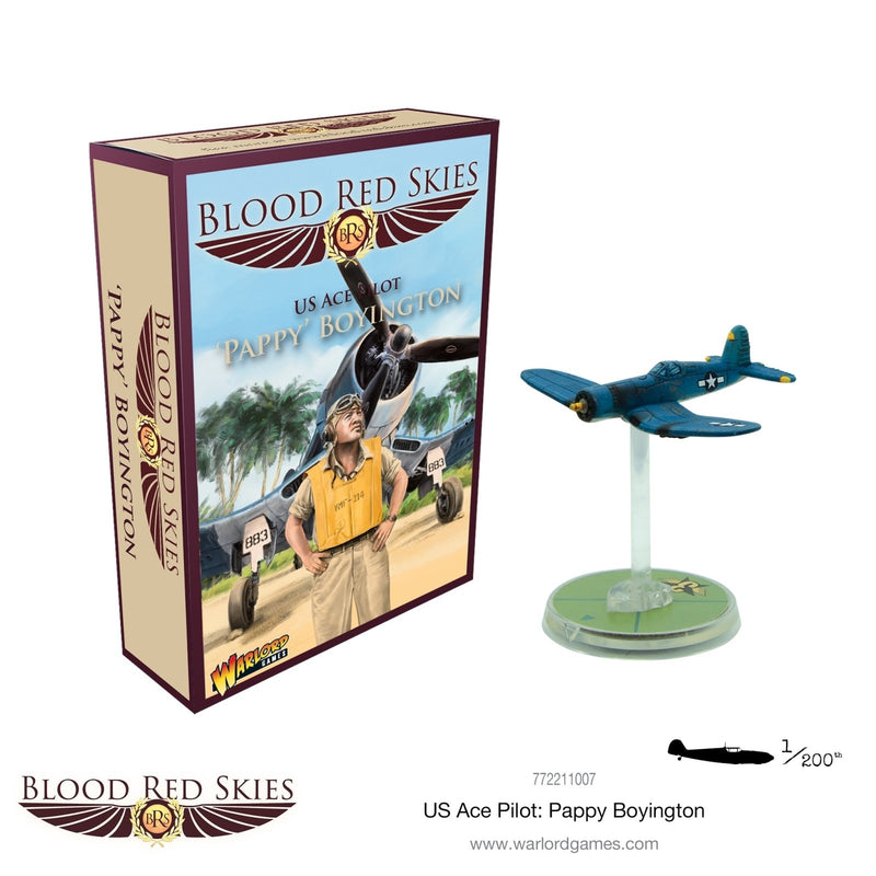 Pappy Boyington US Ace - Sonder - /Einzelmodelle - Warlord Games - 772211007