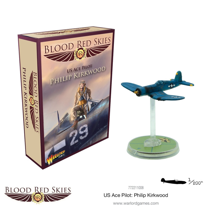 Philip Kirkwood US Ace - Sonder - /Einzelmodelle - Warlord Games - 772211008