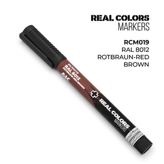 RAL 8012 Rotbraun (Red Brown) - Real Colors Marker (18 ml)