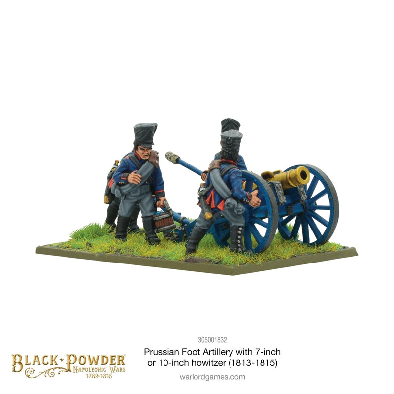 Prussian Foot Artillery with 7 or 10 - inch Howitzer (1813 - 1815) - Artillerie - Warlord Games - 305001832