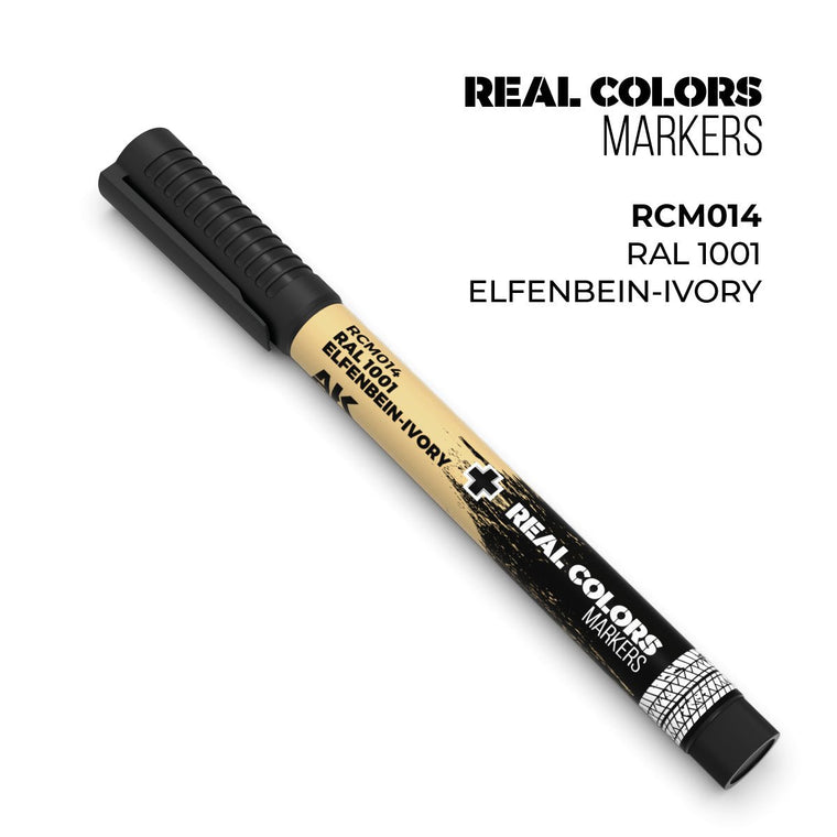 RAL 1001 Elfenbein-Ivory - Real Colors Marker (18 ml)