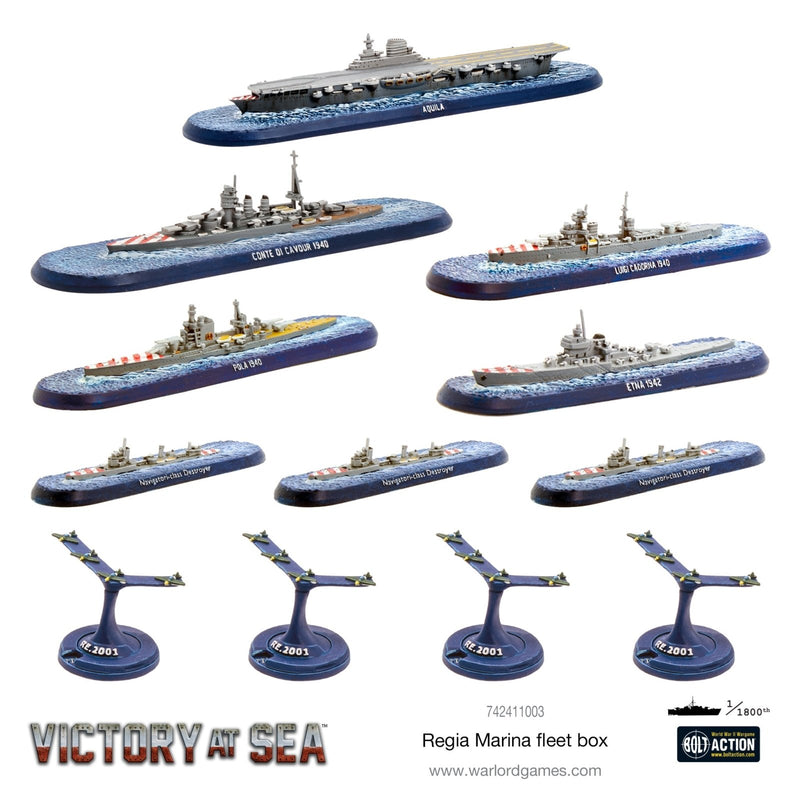 Regia Marina Fleet Box - Schiffe - Warlord Games - 742411003