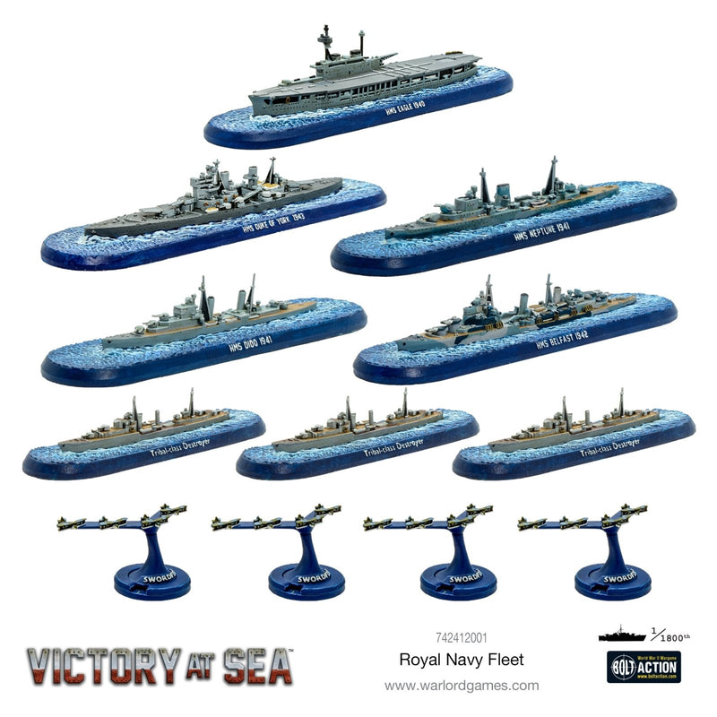 Royal Navy Fleet - Schiffe - Warlord Games - 742412001