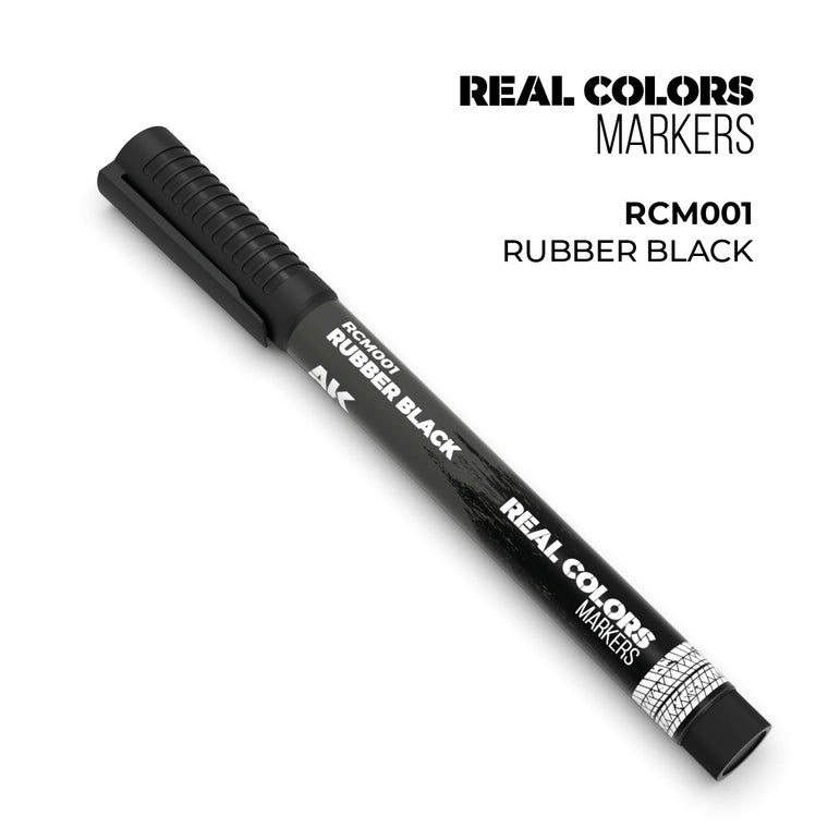 Rubber Black - Real Colors Marker
