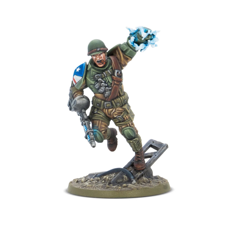 Slammer' Samuels - Warlord Games 28mm - Sonder - /Einzelmodelle - Warlord Games - 452010406