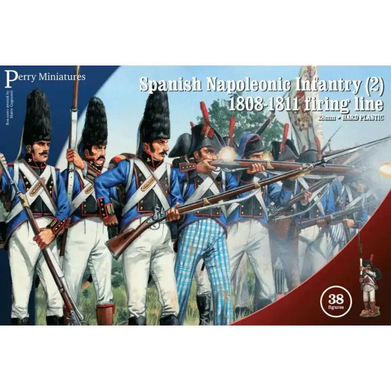 Spanish Napoleonic Infantry (2) Firing Line 1808 - 11 - Infanterie - Perry Miniatures - PM-SPA80