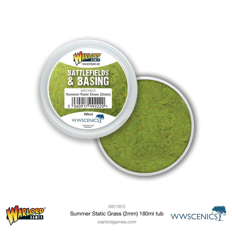 Summer 2mm Static Grass (180ml) - Zubehör - Warlord Games - 849110015