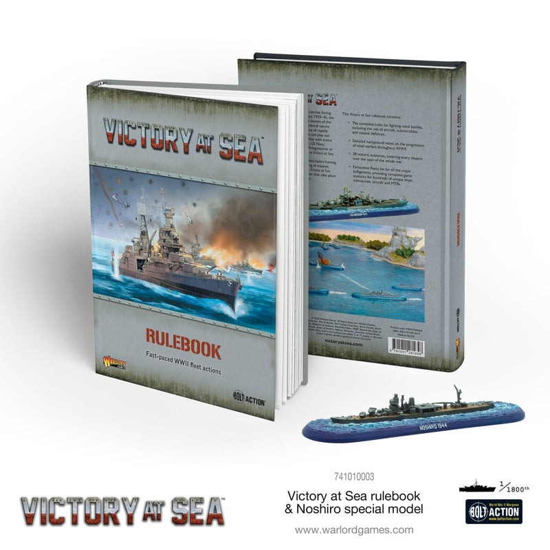 Victory At Sea Hardback Book - Regelwerk - Warlord Games - 741010003