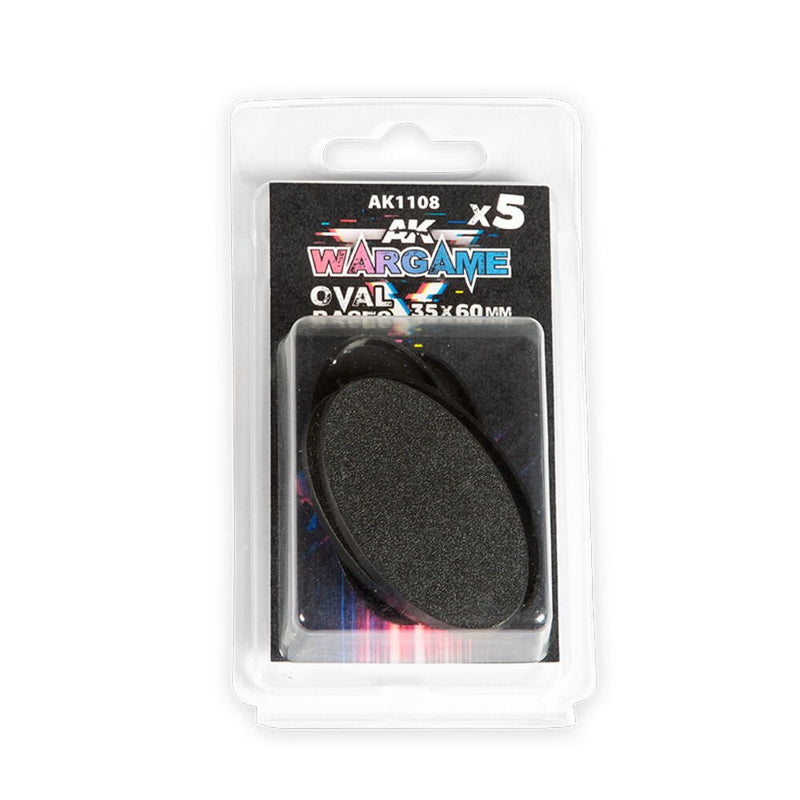 Wargame Bases oval 35 x 60 mm