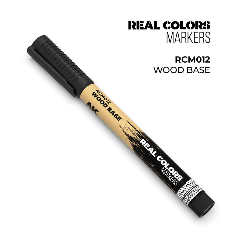Wood Base - Real Colors Marker (18 ml)