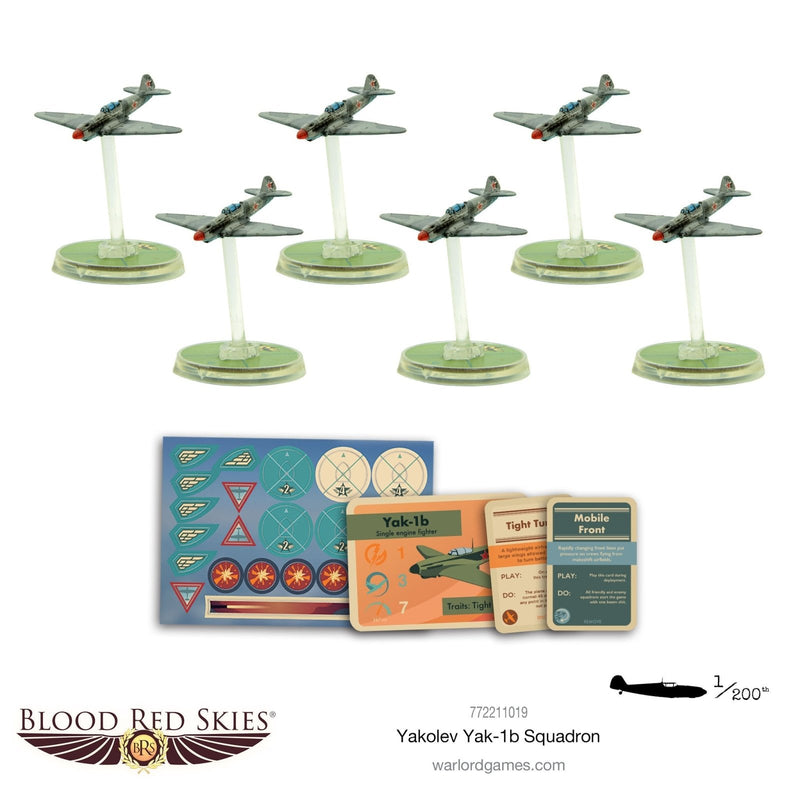 Yakolev Yak - 1b Squadron - Flugzeuge - Warlord Games - 772211019