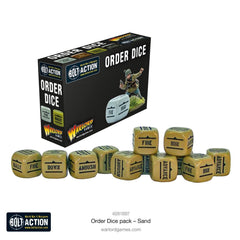 Bolt Action: Befehlswürfel, Beutel & Marker