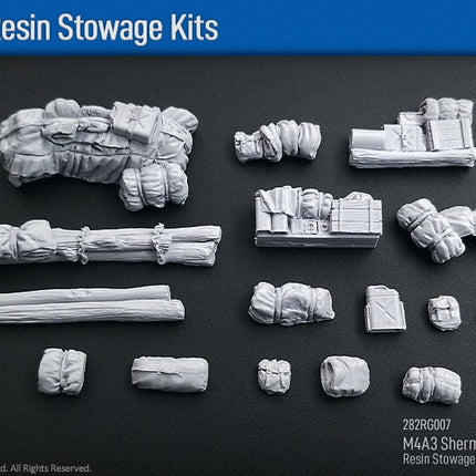 M4A3 Stowage Kit - Resin