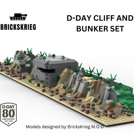 D-Day Beach Atlantic Wall Set - Brickskrieg - SCE-DD-10 (2)