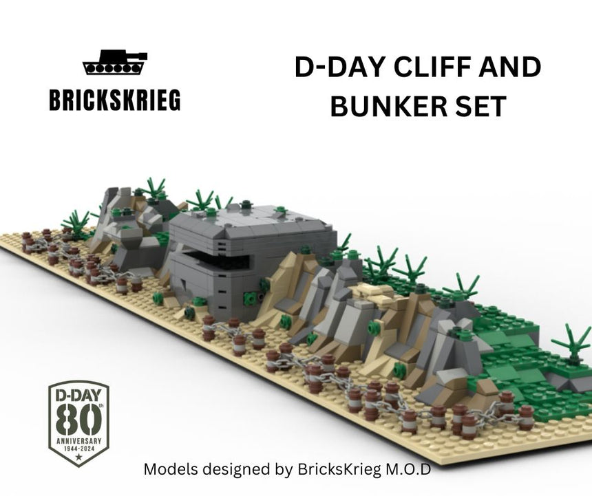 D-Day Beach Atlantic Wall Set - Brickskrieg - SCE-DD-10 (2)