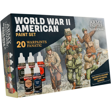 Warpaints Fanatic Historical: WWII American Paint Set