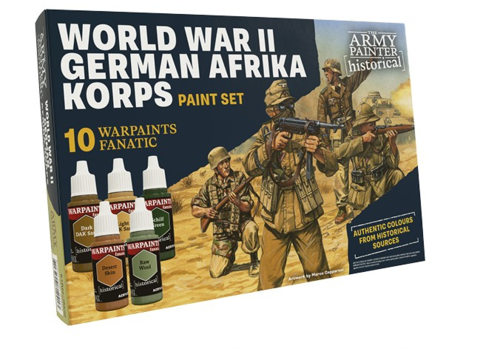 Warpaints Fanatic Historical: WWII German Afrika Korps Paint Set