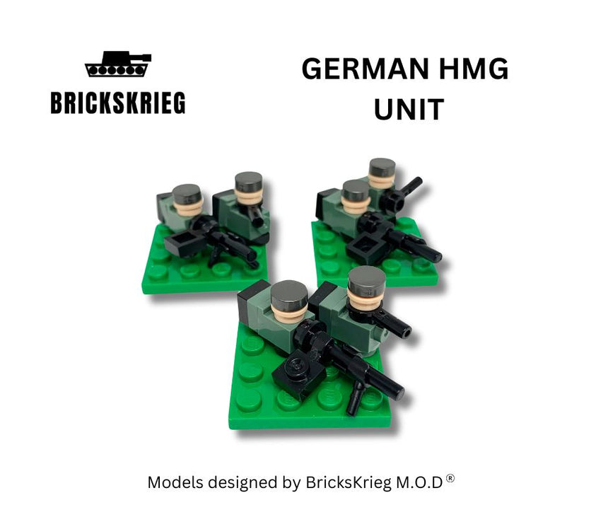 German Heavy Machine Gun - Brickskrieg - HMG-GE-01