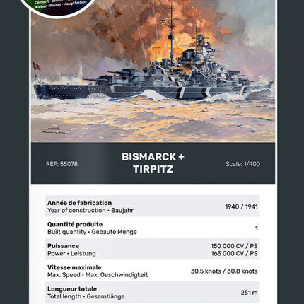STARTER KIT Twin Set Bismarck + Tirpitz