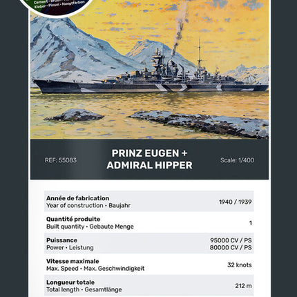 STARTER KIT Twin Set Prinz Eugen + Admiral Hipper