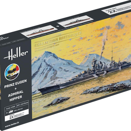STARTER KIT Twin Set Prinz Eugen + Admiral Hipper