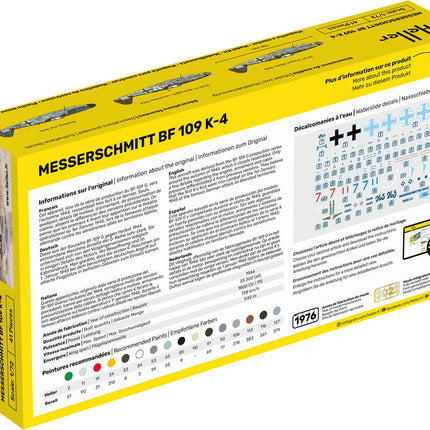 STARTER KIT Messerschmitt Bf 109 K-4