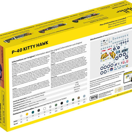 STARTER KIT P-40 Kitty Hawk