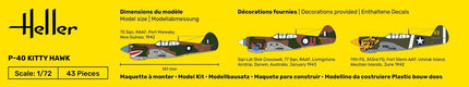 STARTER KIT P-40 Kitty Hawk