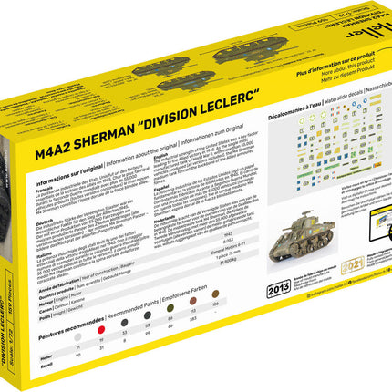 STARTER KIT M4A2 Sherman "Division Leclerc"